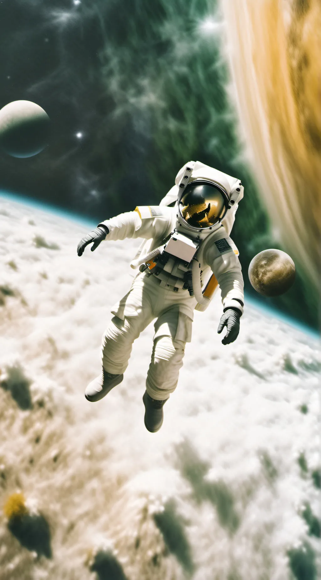 ai character: MHA in Space background