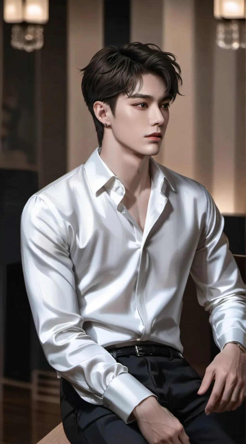 ai character: Wayne background