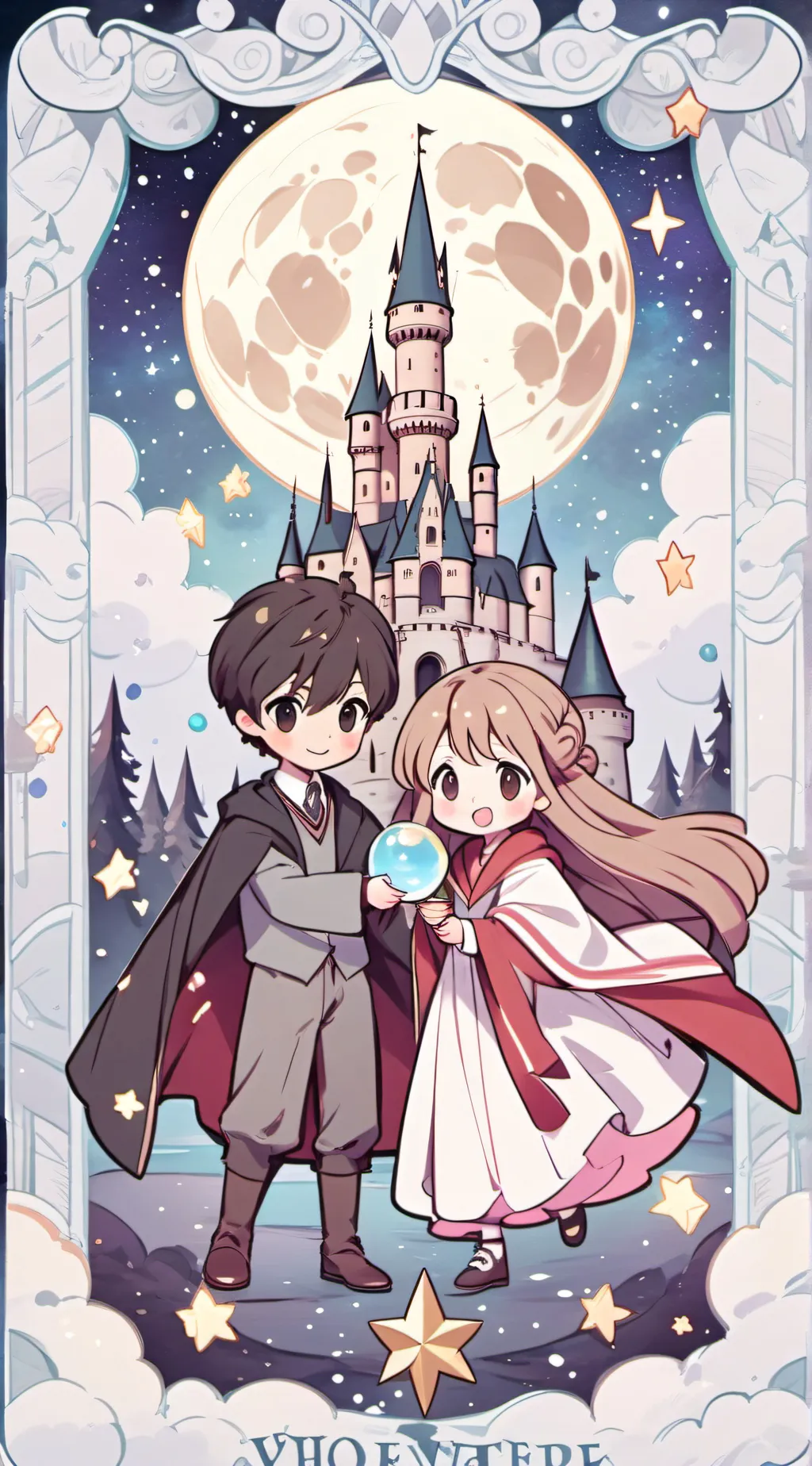 ai character: mattheo x  leilsa background