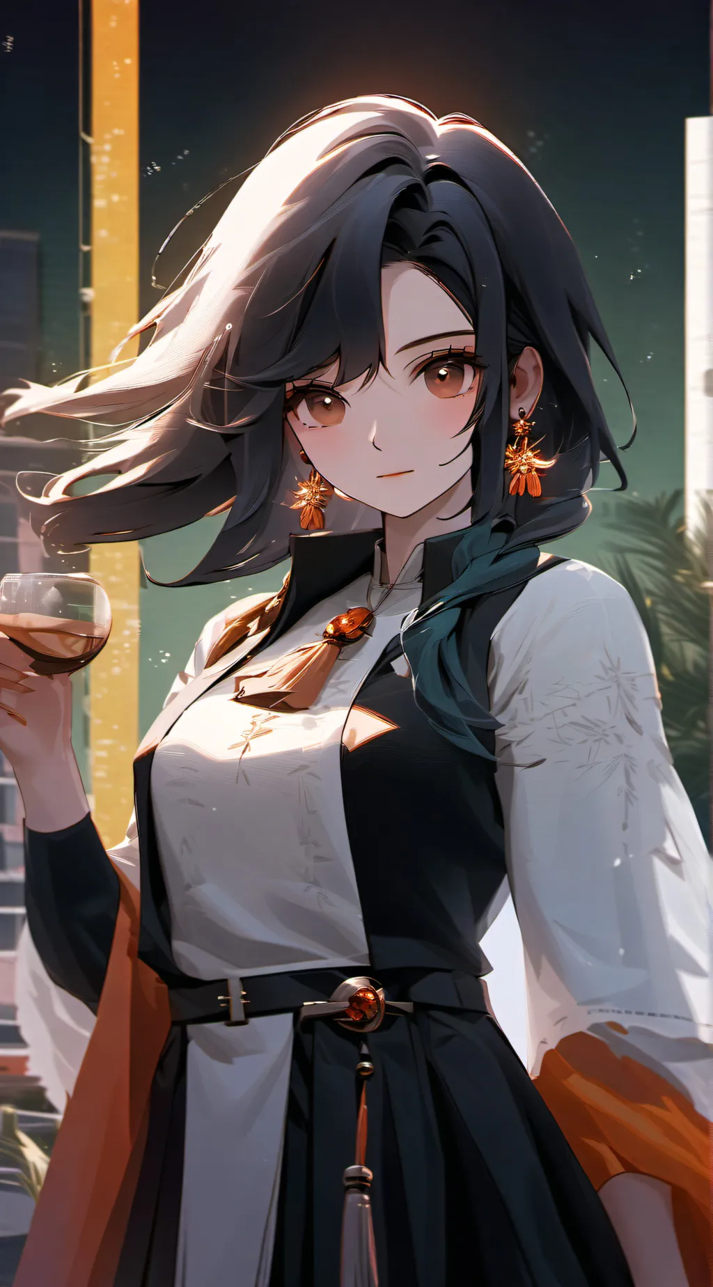 ai character: Evelyn background
