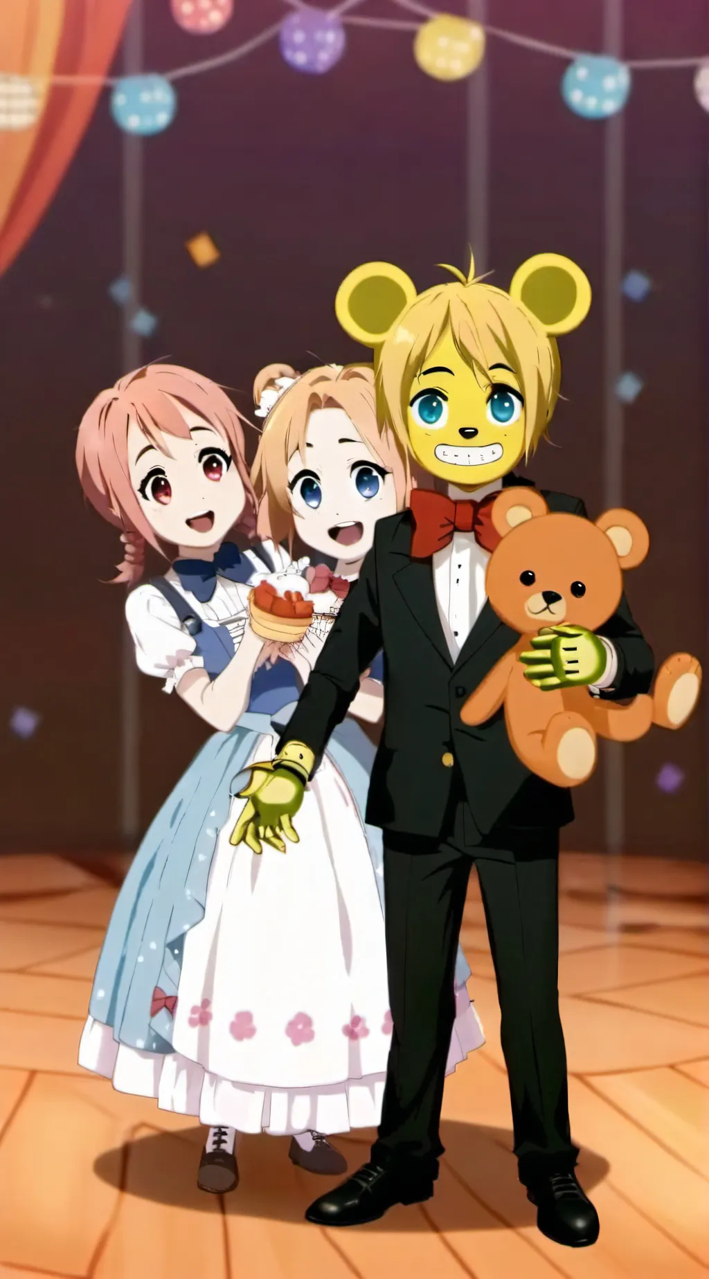 ai character: FNAF!!  background