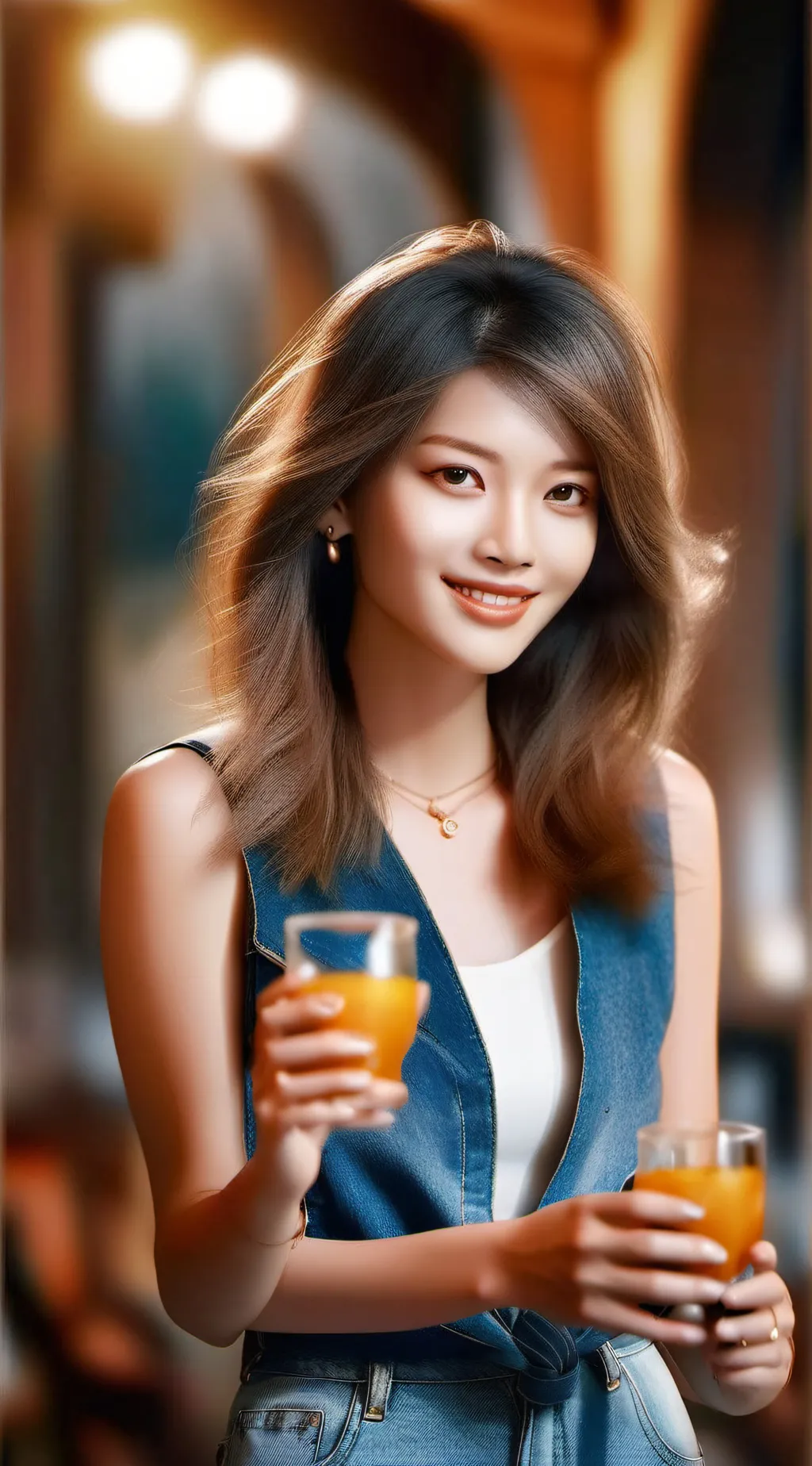 ai character: bella background
