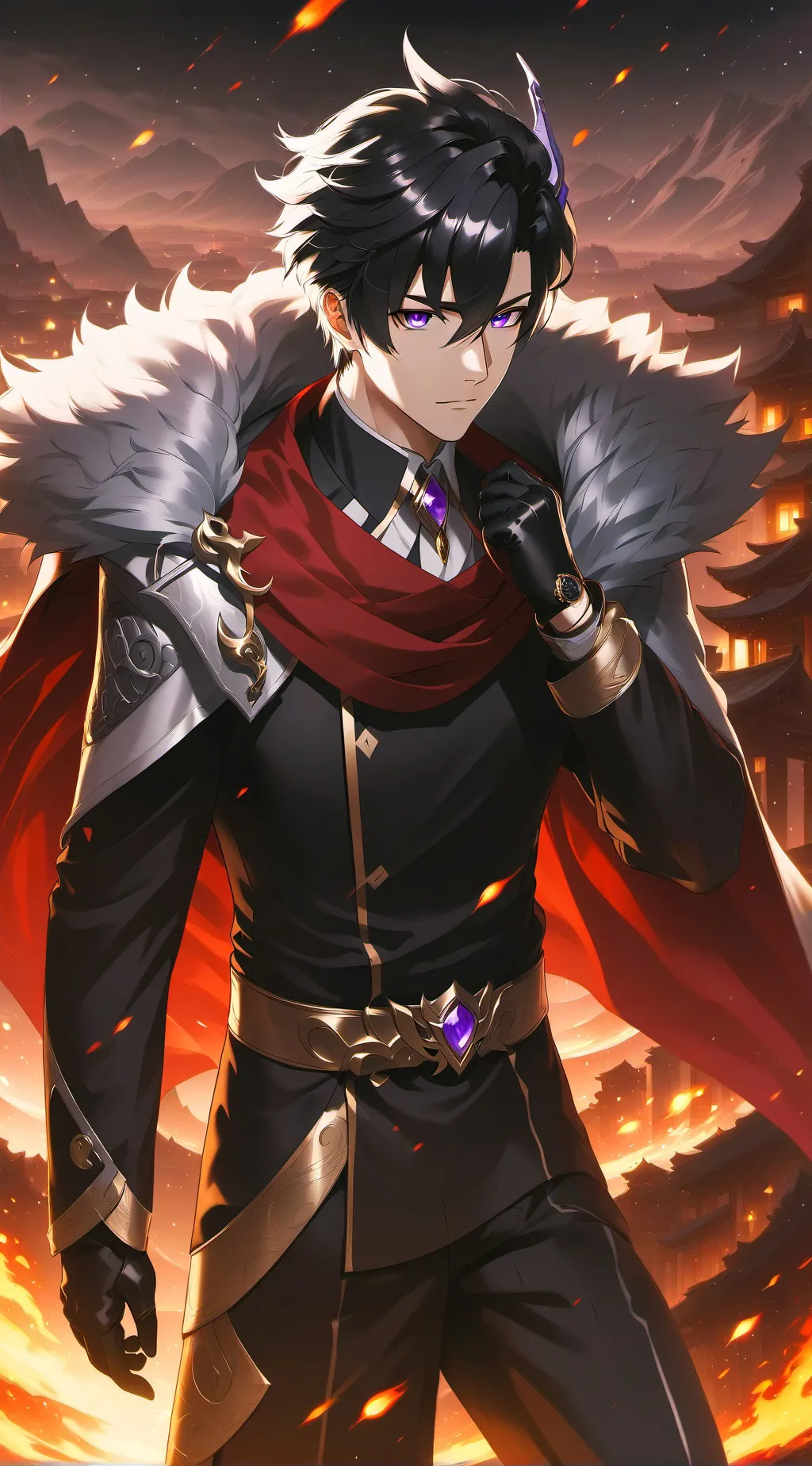 ai character: The vampires  background