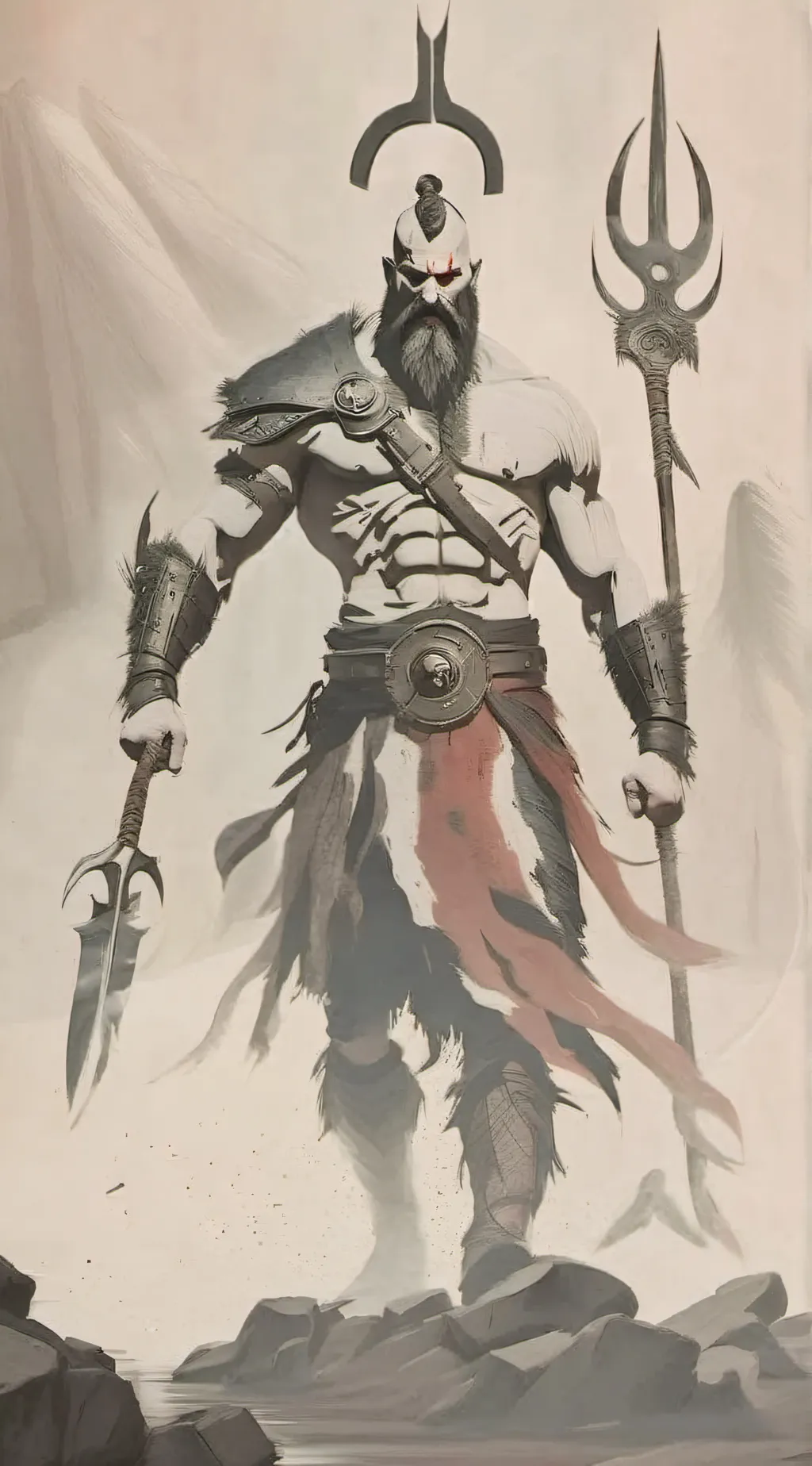 ai character: Ares background