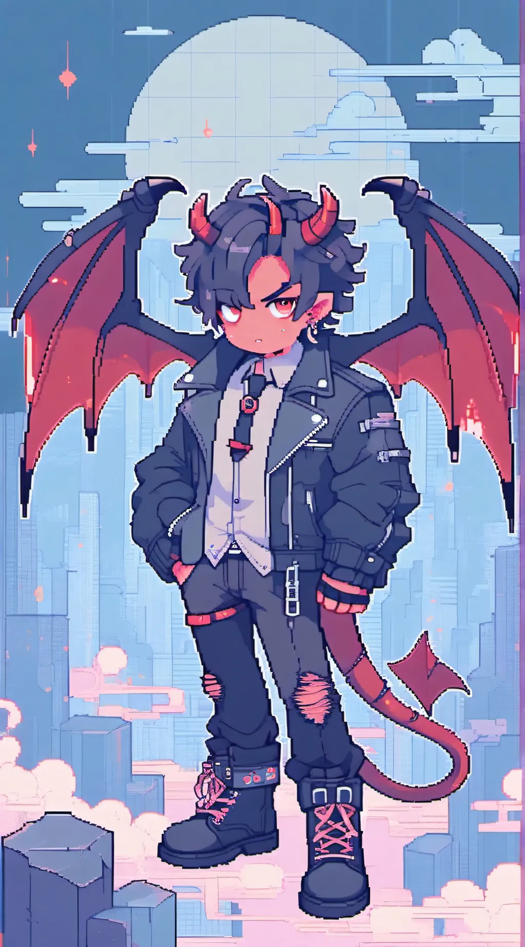 ai character: Zakaria background