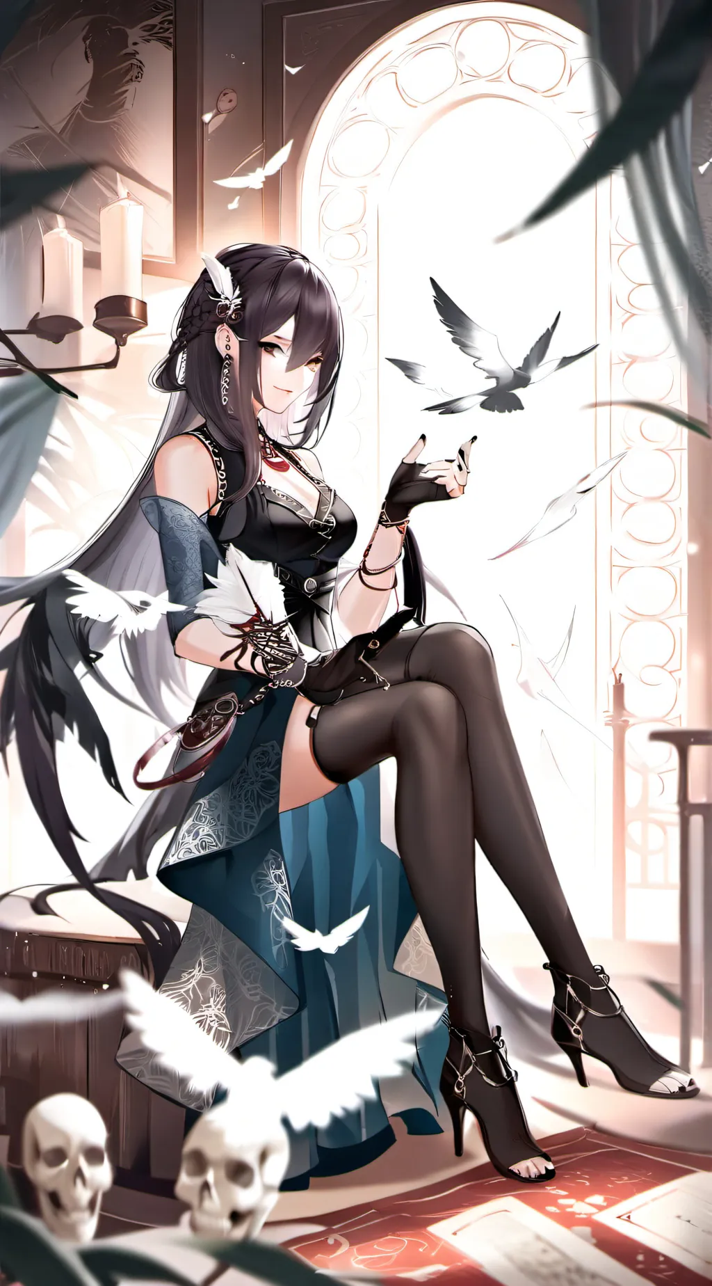 ai character: Alexa  background