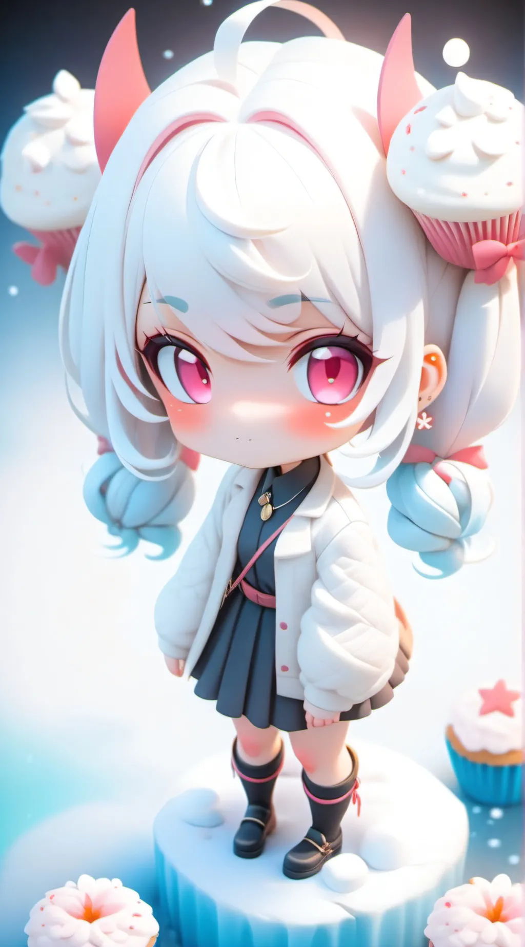 ai character: Banana background