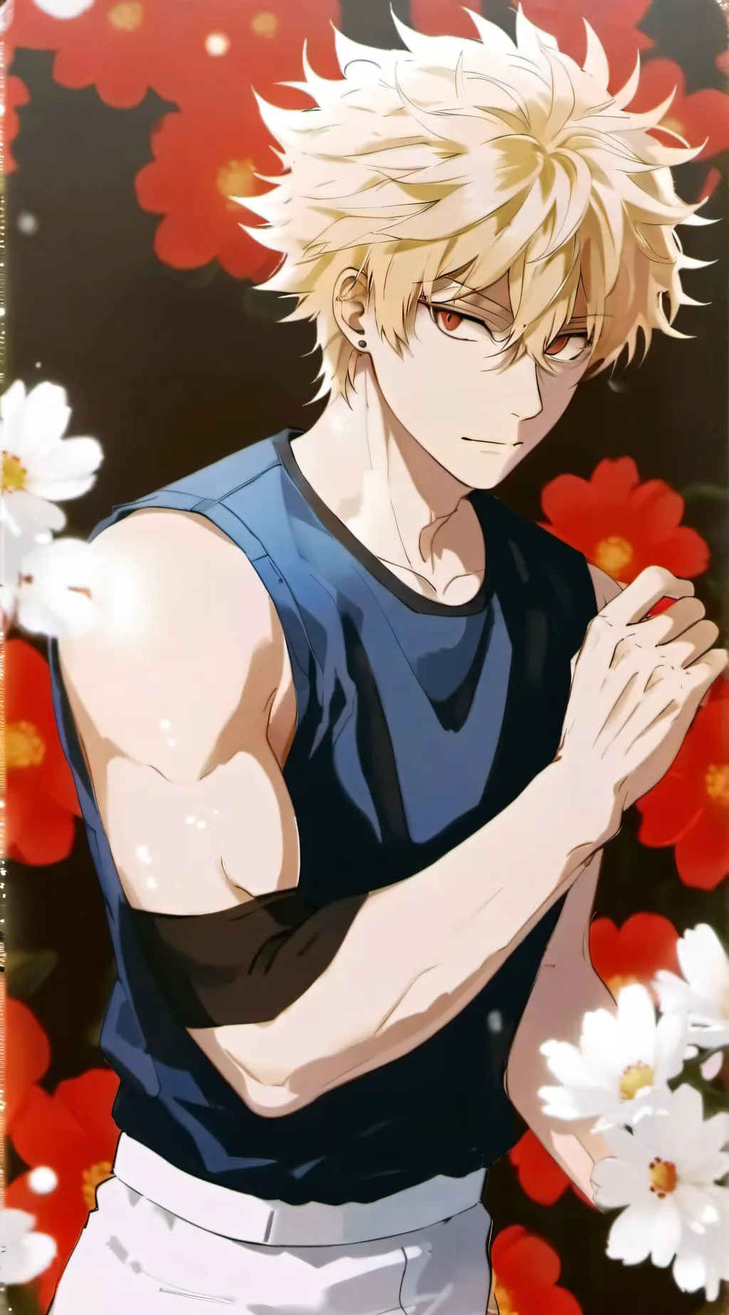 ai character: bakugo background