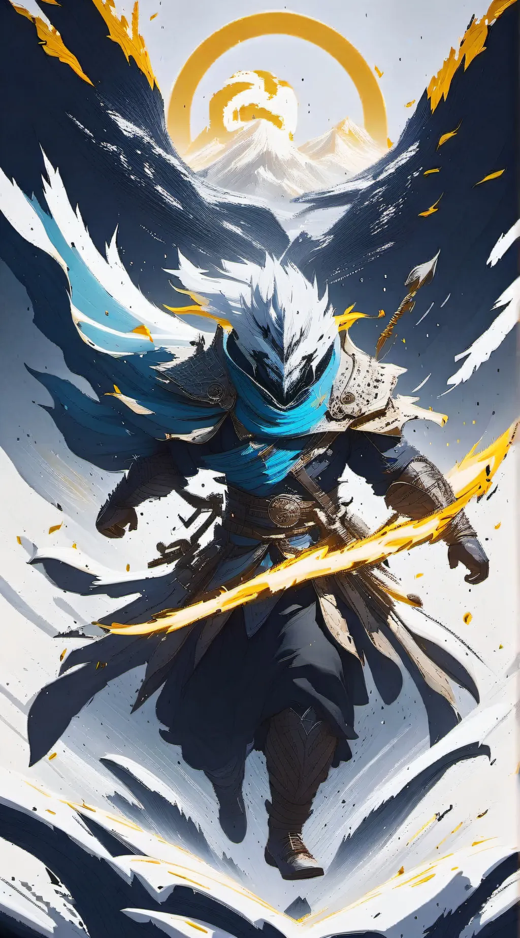 ai character: Wise king background