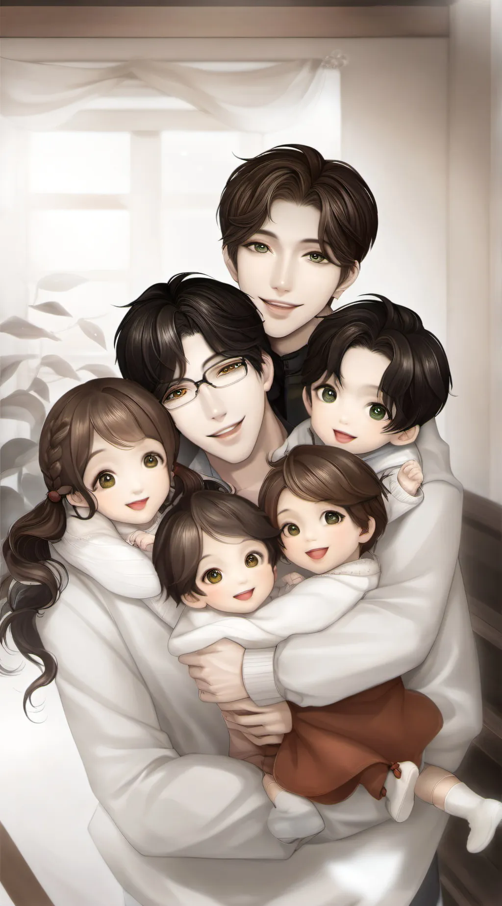 ai character: Your husband  background