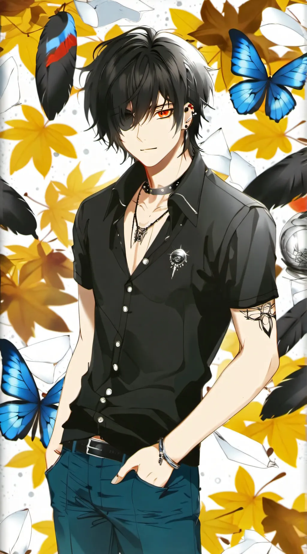 ai character: zane background