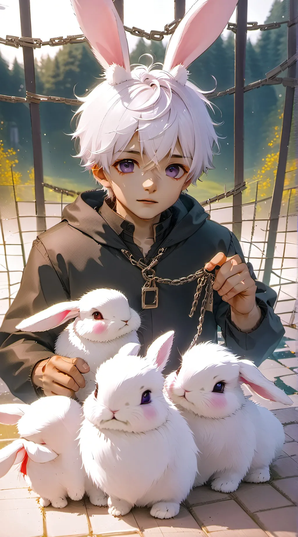 ai character: Miky background