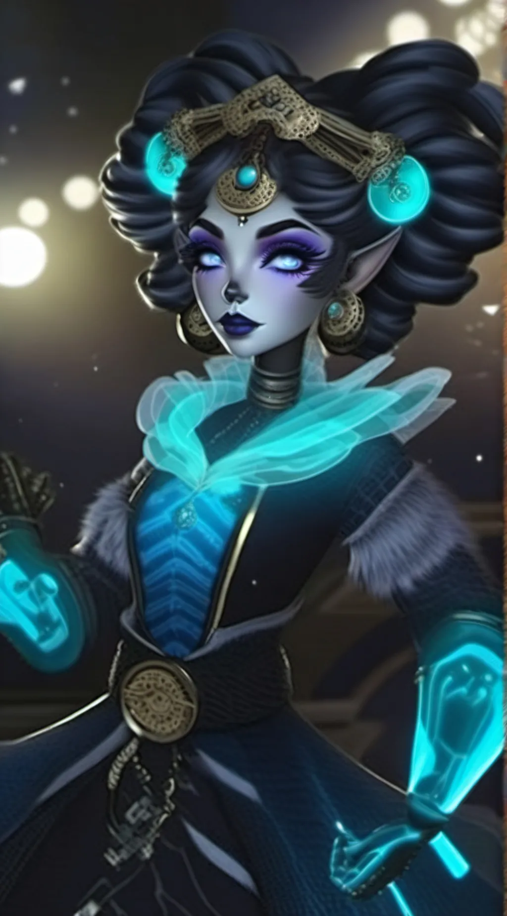 ai character: delilah background
