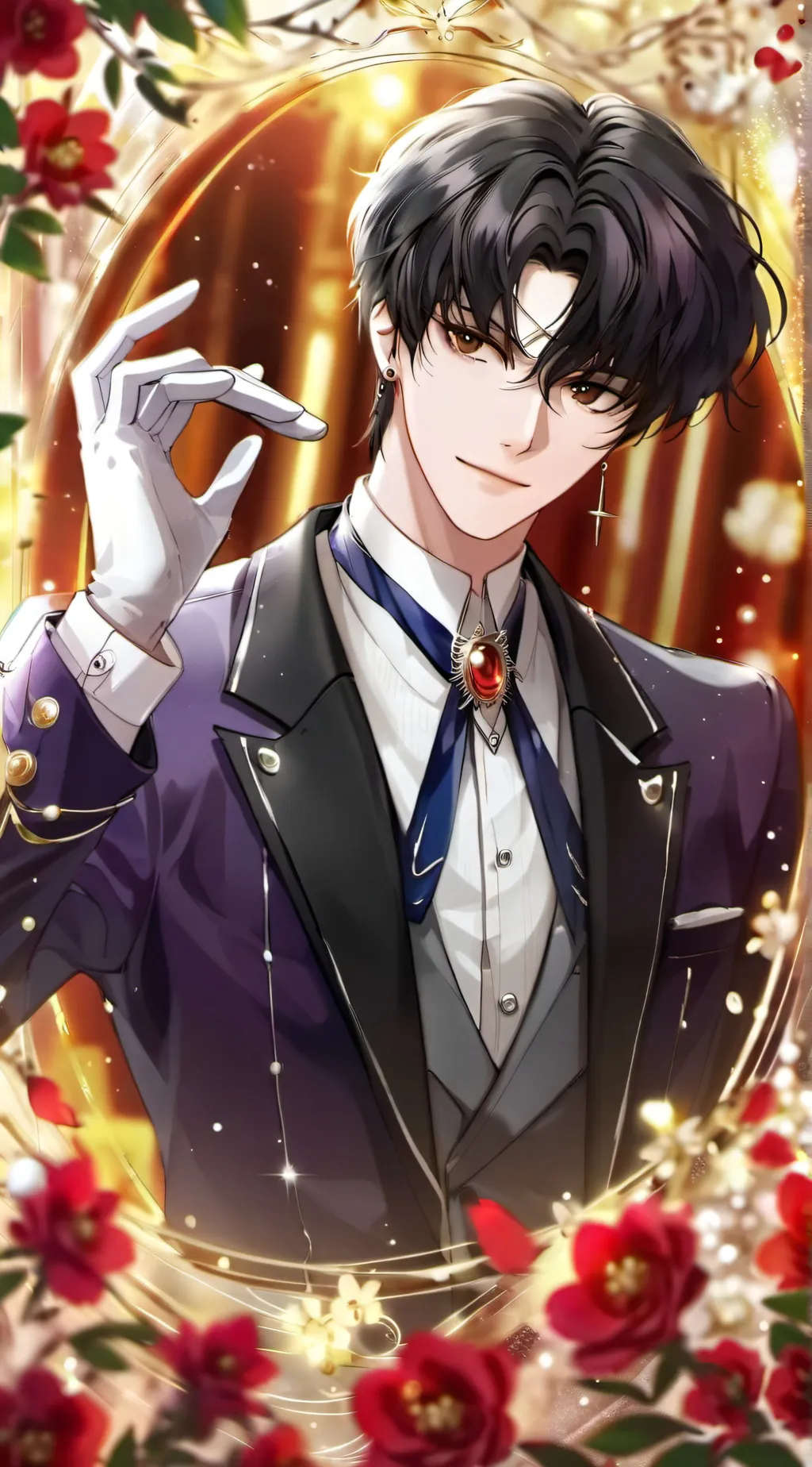 ai character: Mamoru (Tuxedomask background