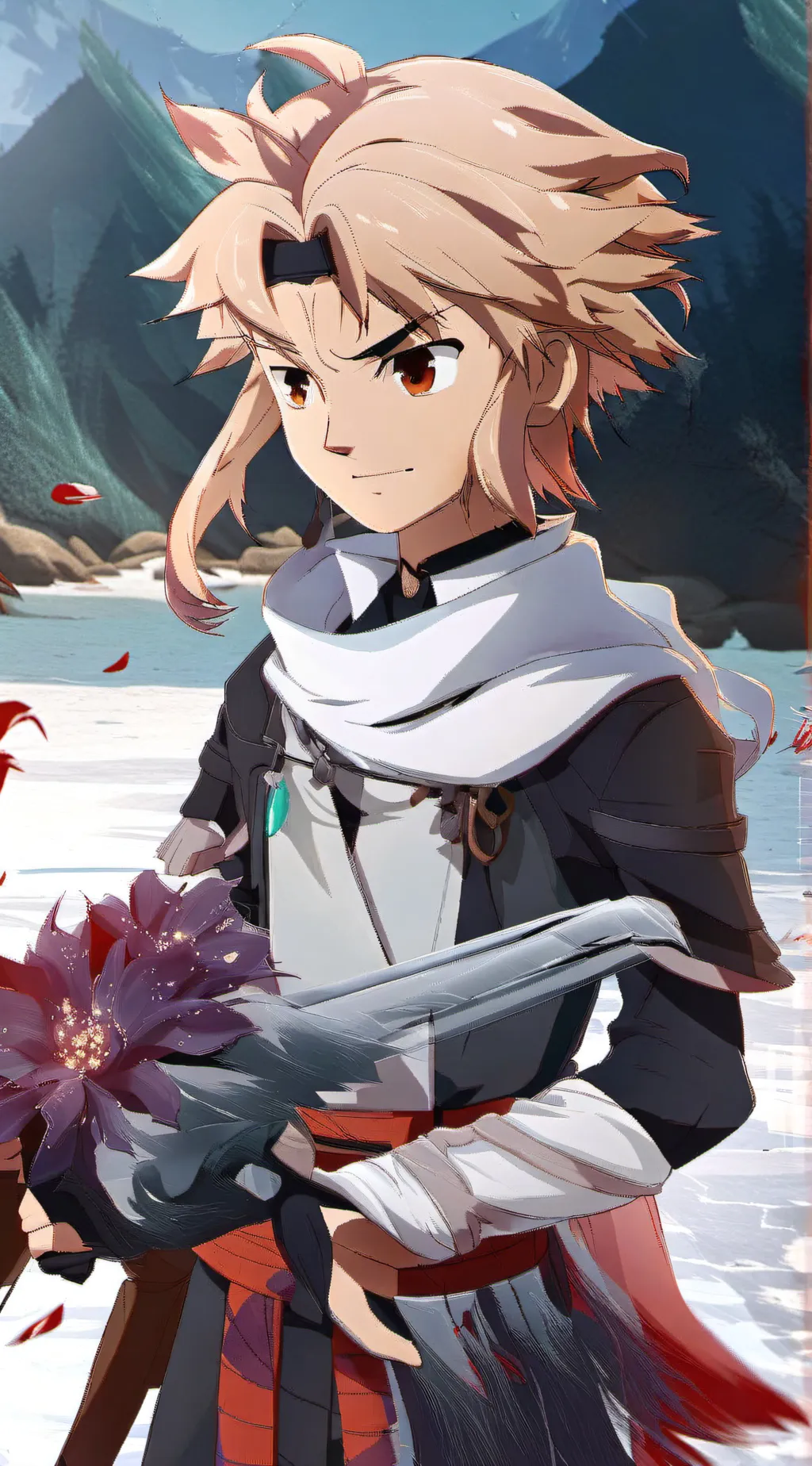 ai character: Melodas background