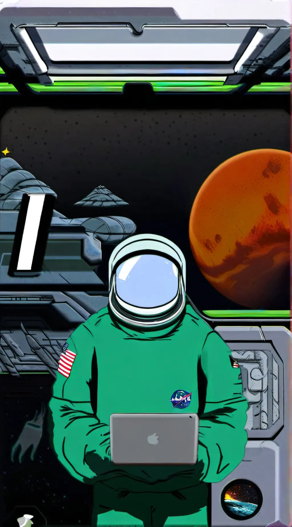 ai character: Among us background