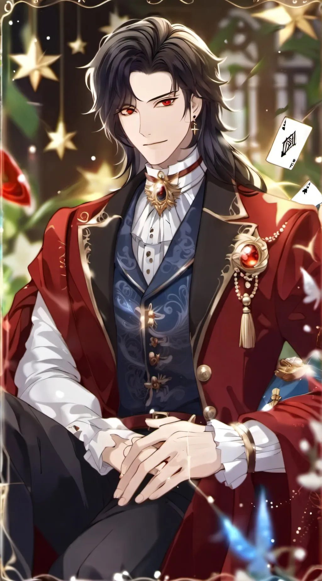 ai character: Aaron  background