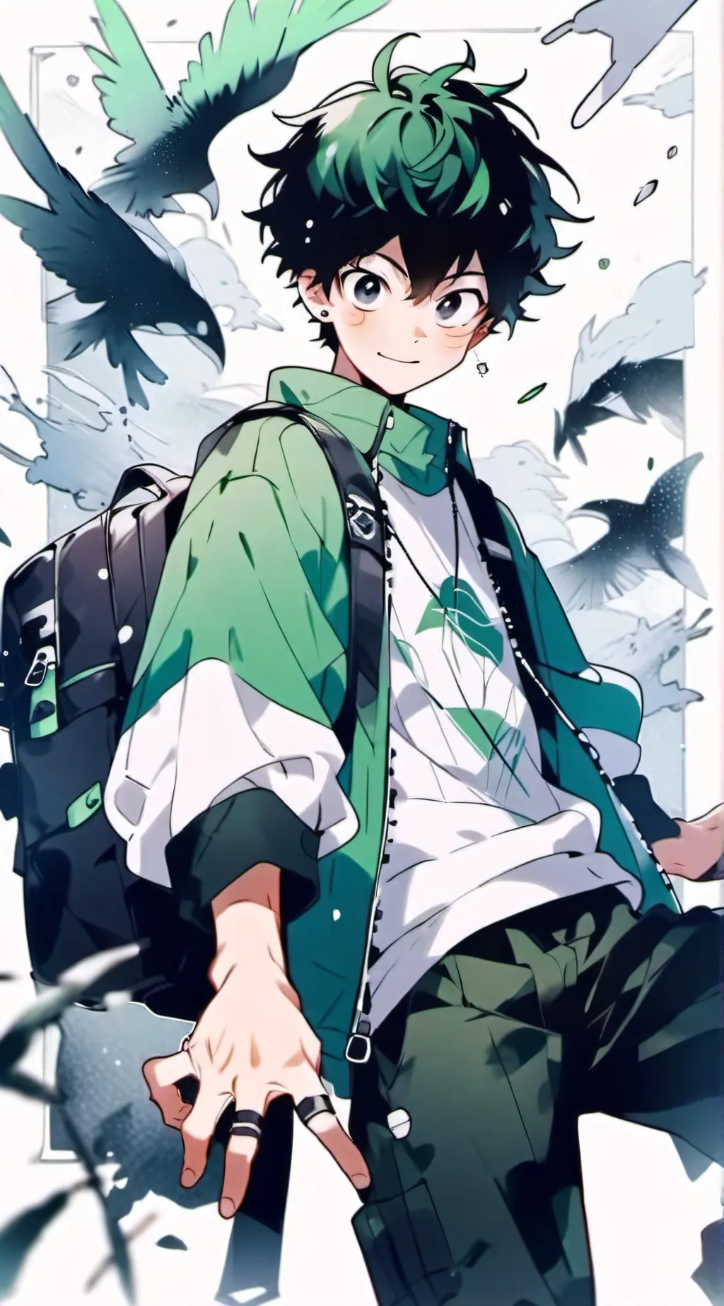 ai character: Deku/Izuku background