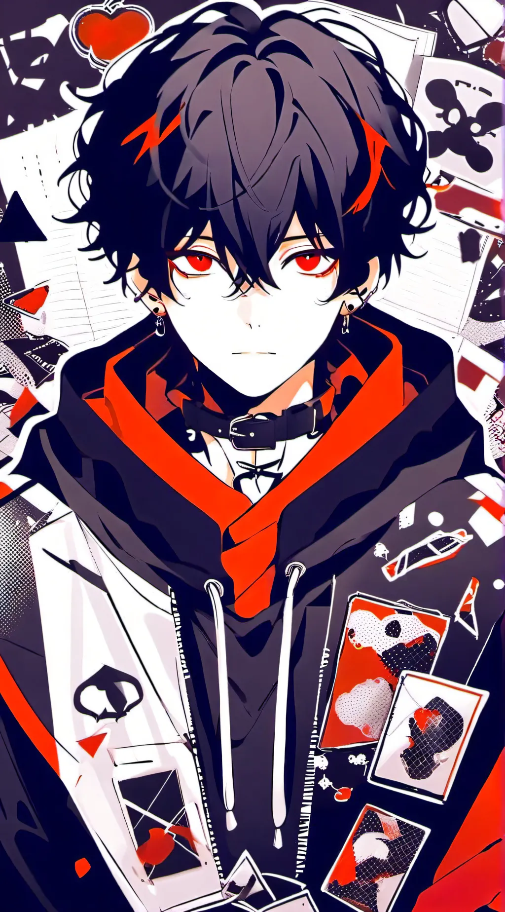 ai character: JJK x MHA background