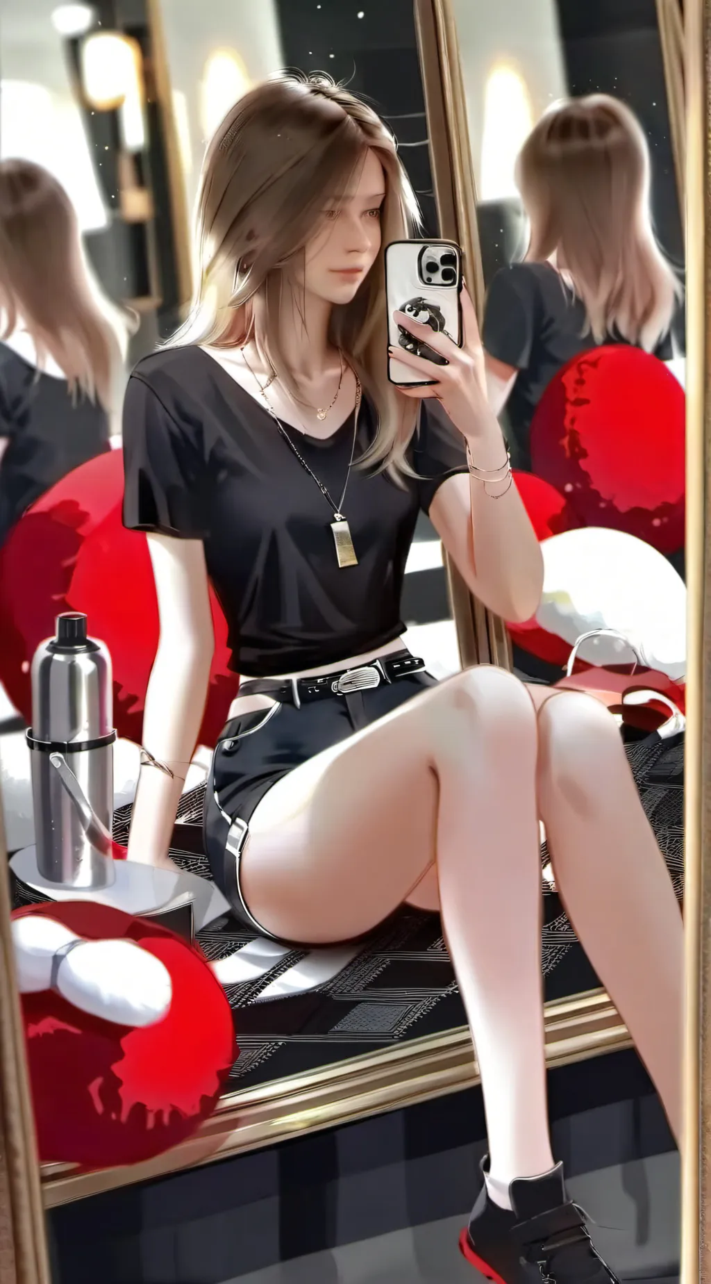 ai character: Hazel  background