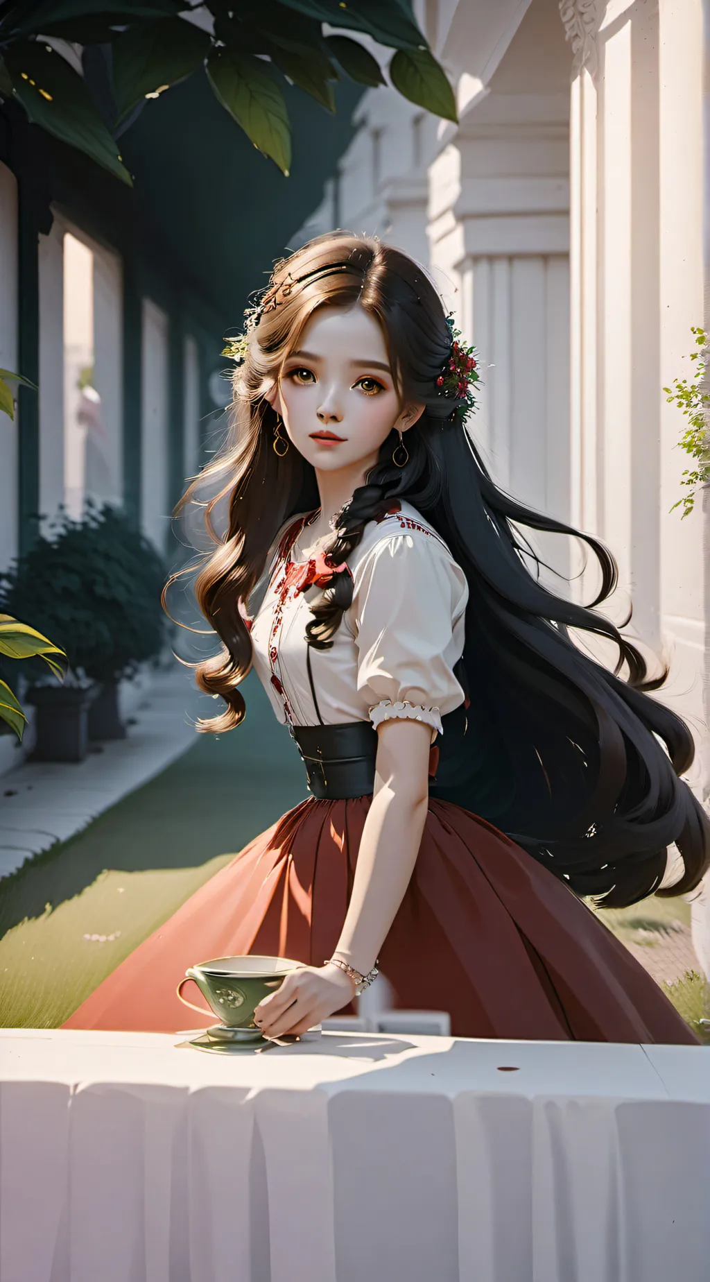 ai character: boy best friend  background