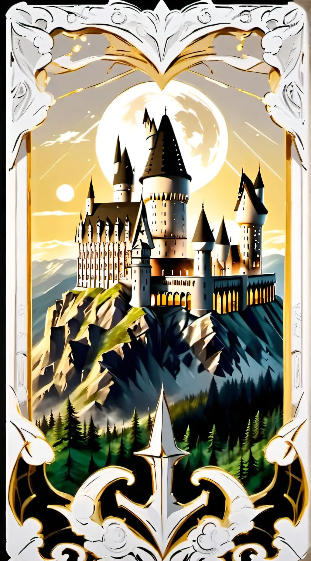 ai character: Harry potter  background