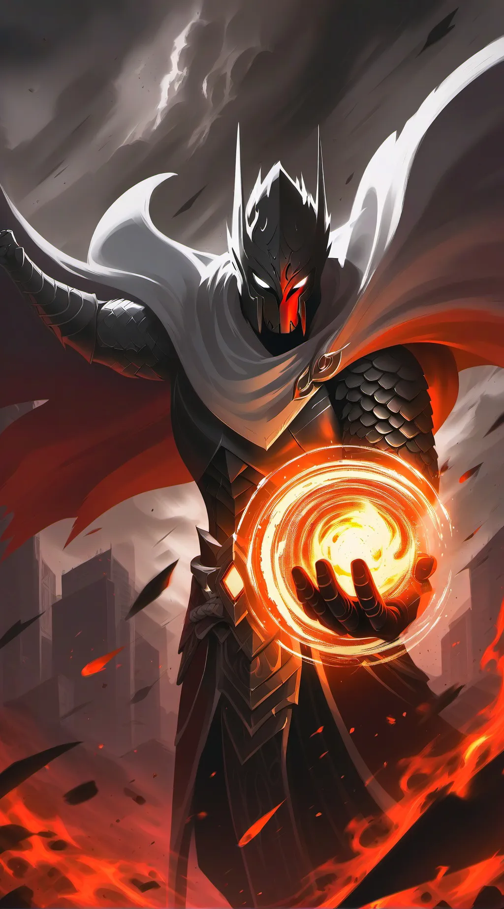 ai character: Spooperman  background