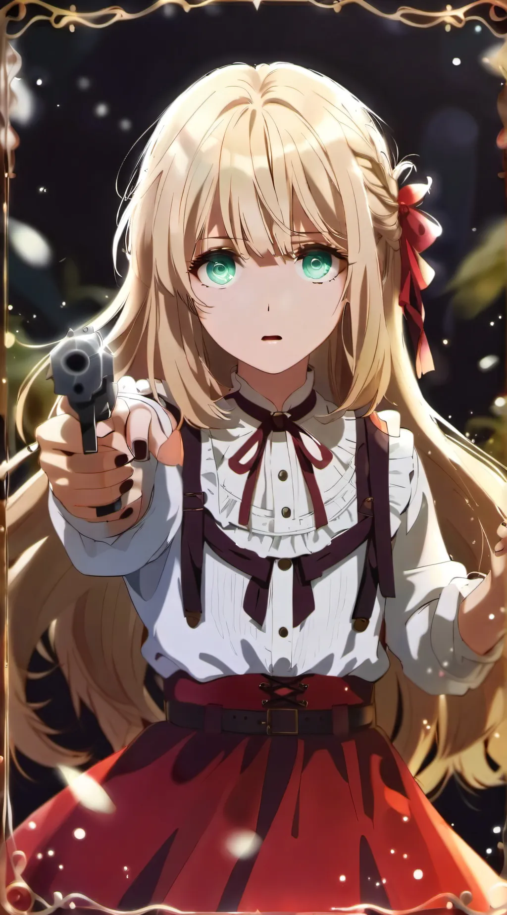 ai character: Ruby background