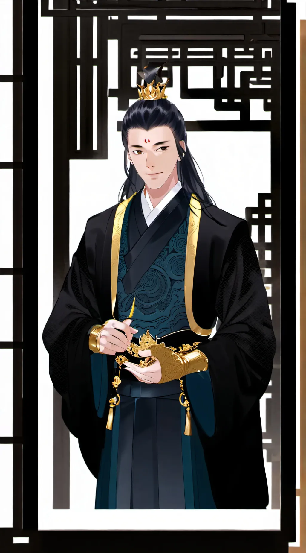 ai character: geto(kingjaku) background