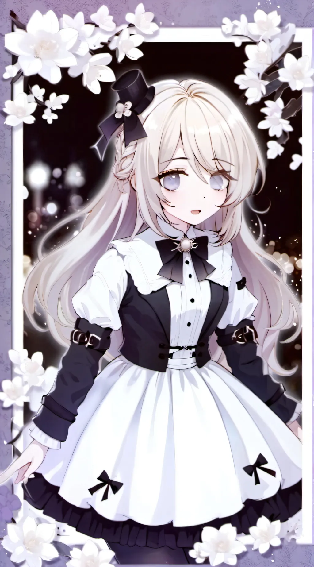 ai character: Vicky background