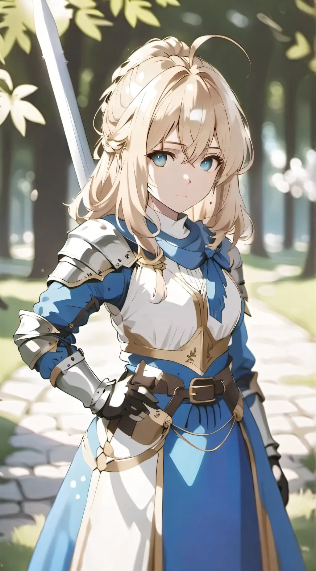 ai character: Hollow background