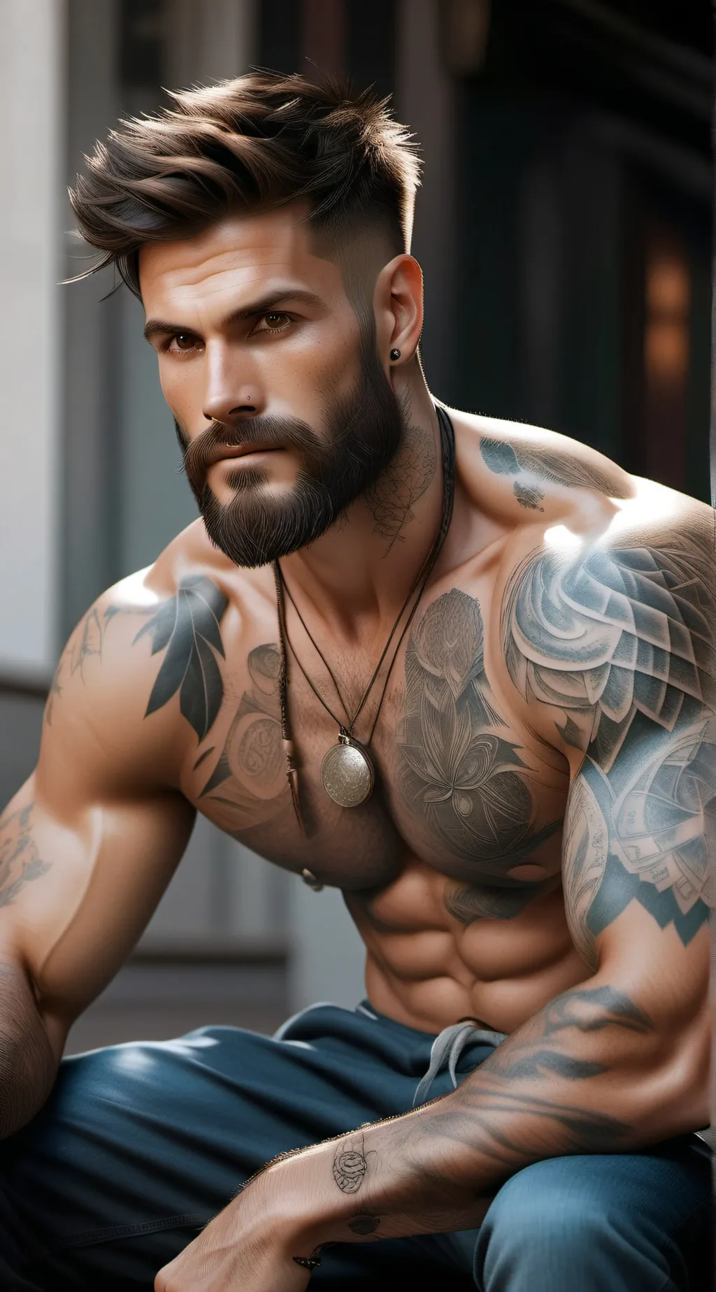 ai character: Logan Porter background