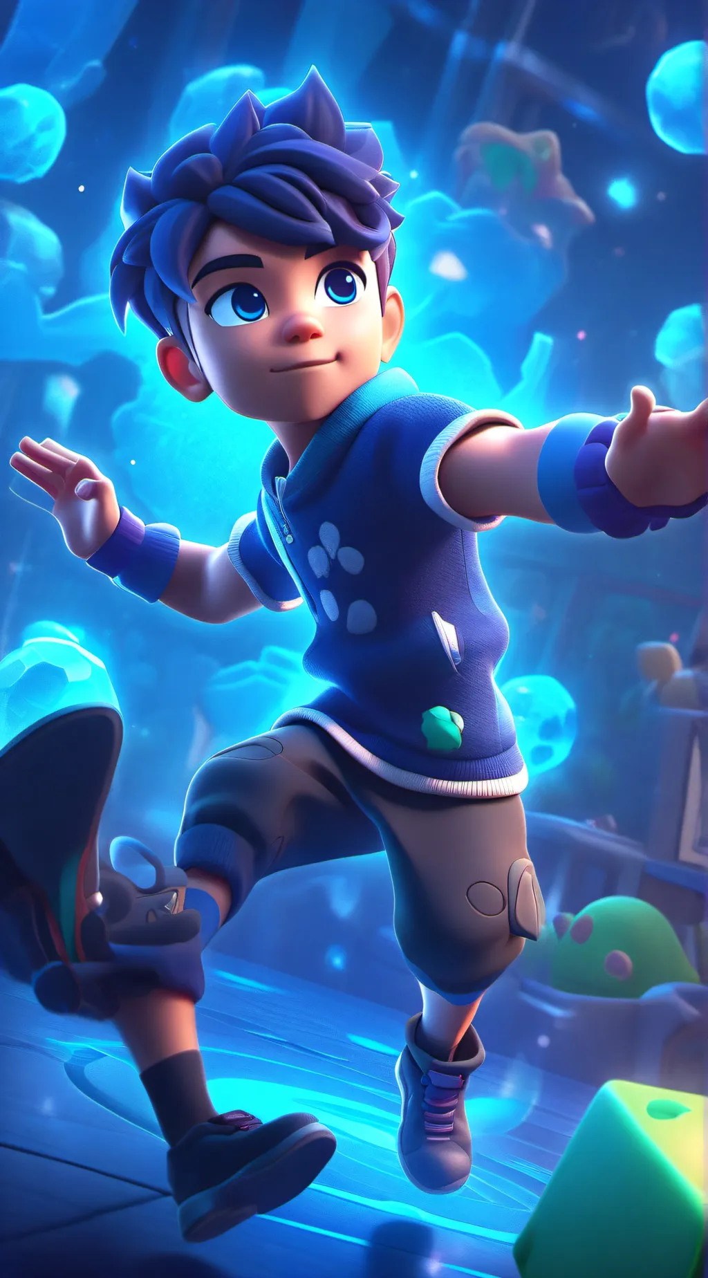 ai character: Conner background