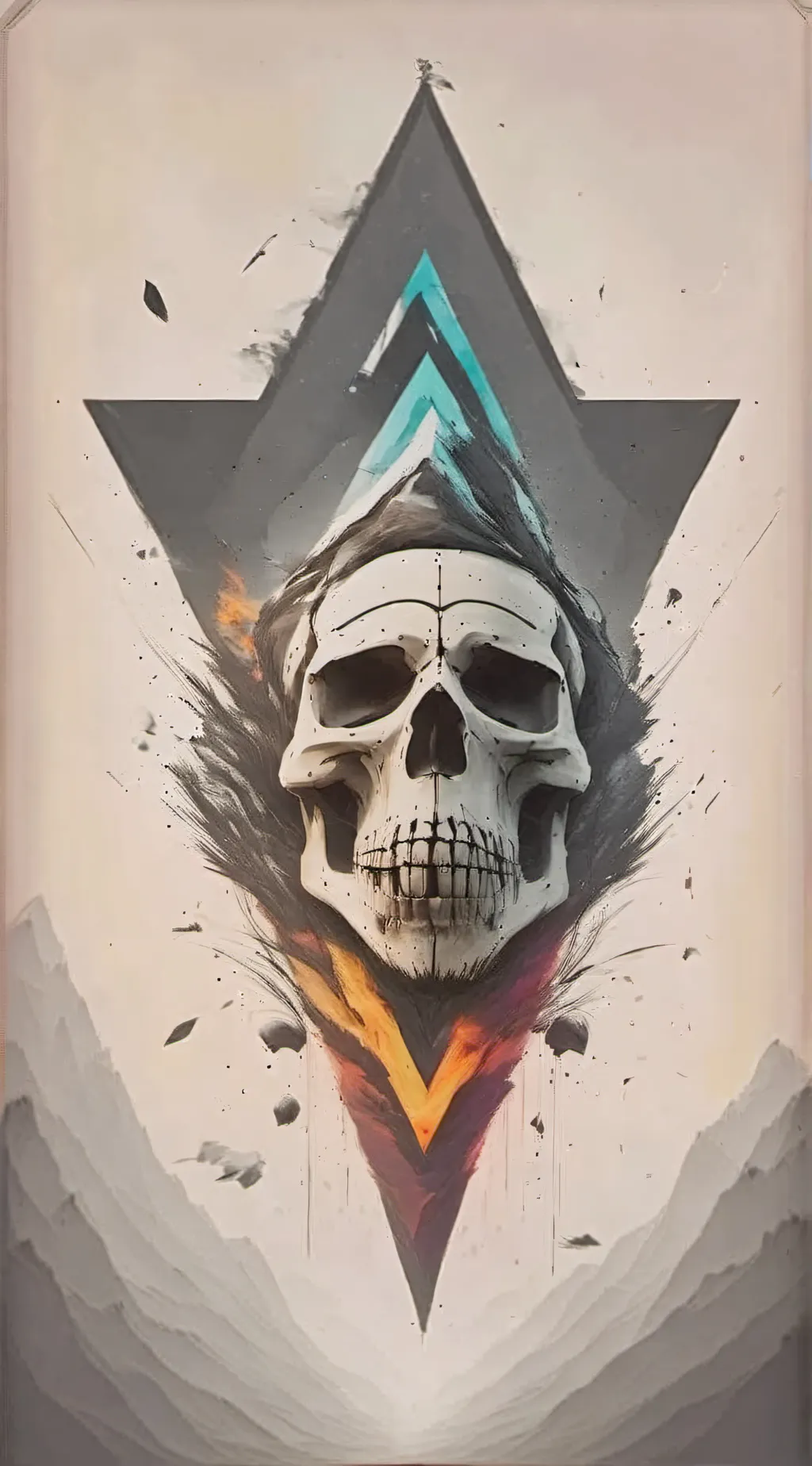 ai character: GLITCH PRODUCTIONS background