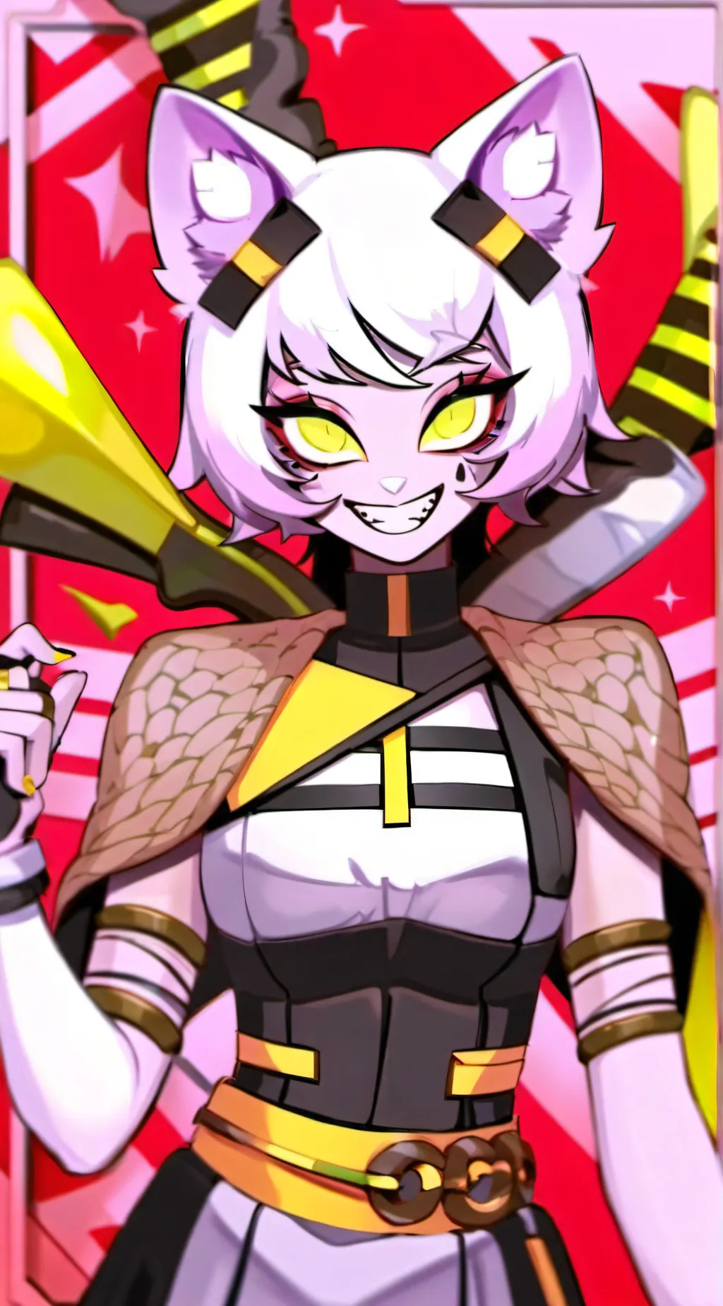 ai character: holy background