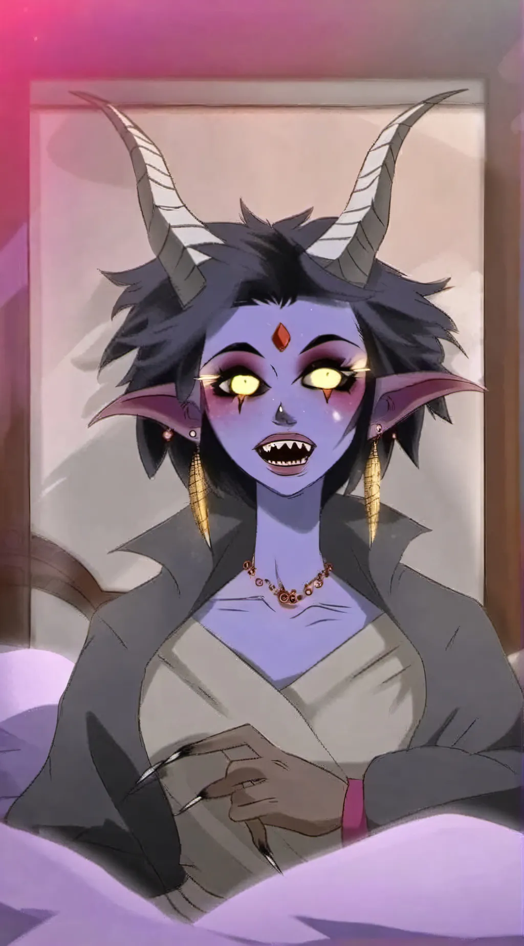 ai character: Sophia background