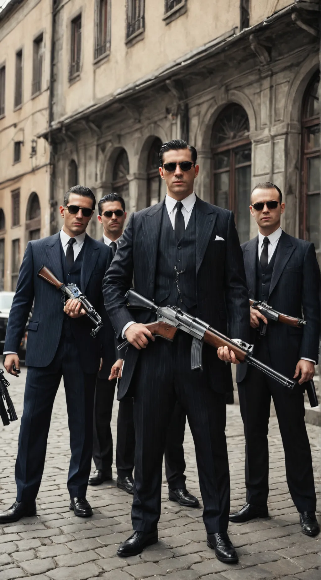 ai character: Mafia Brothers background