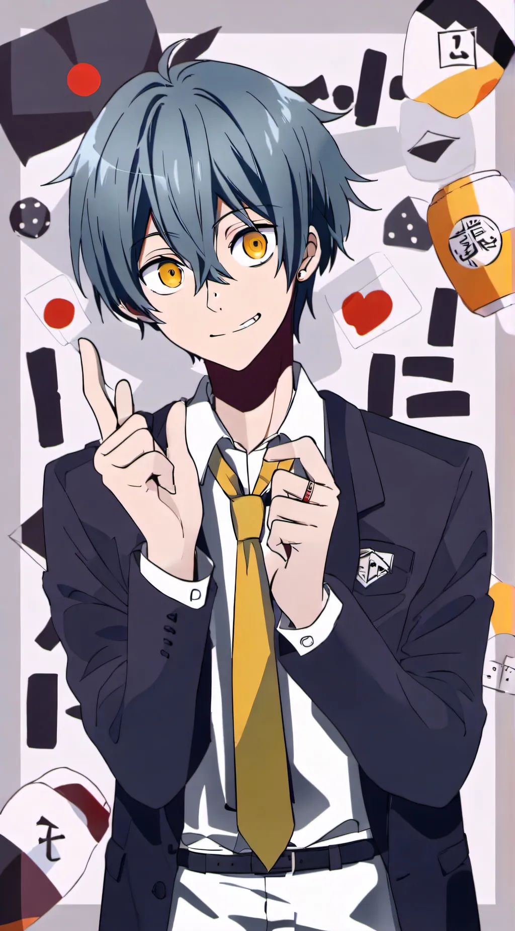 ai character: evil cycle iruma background