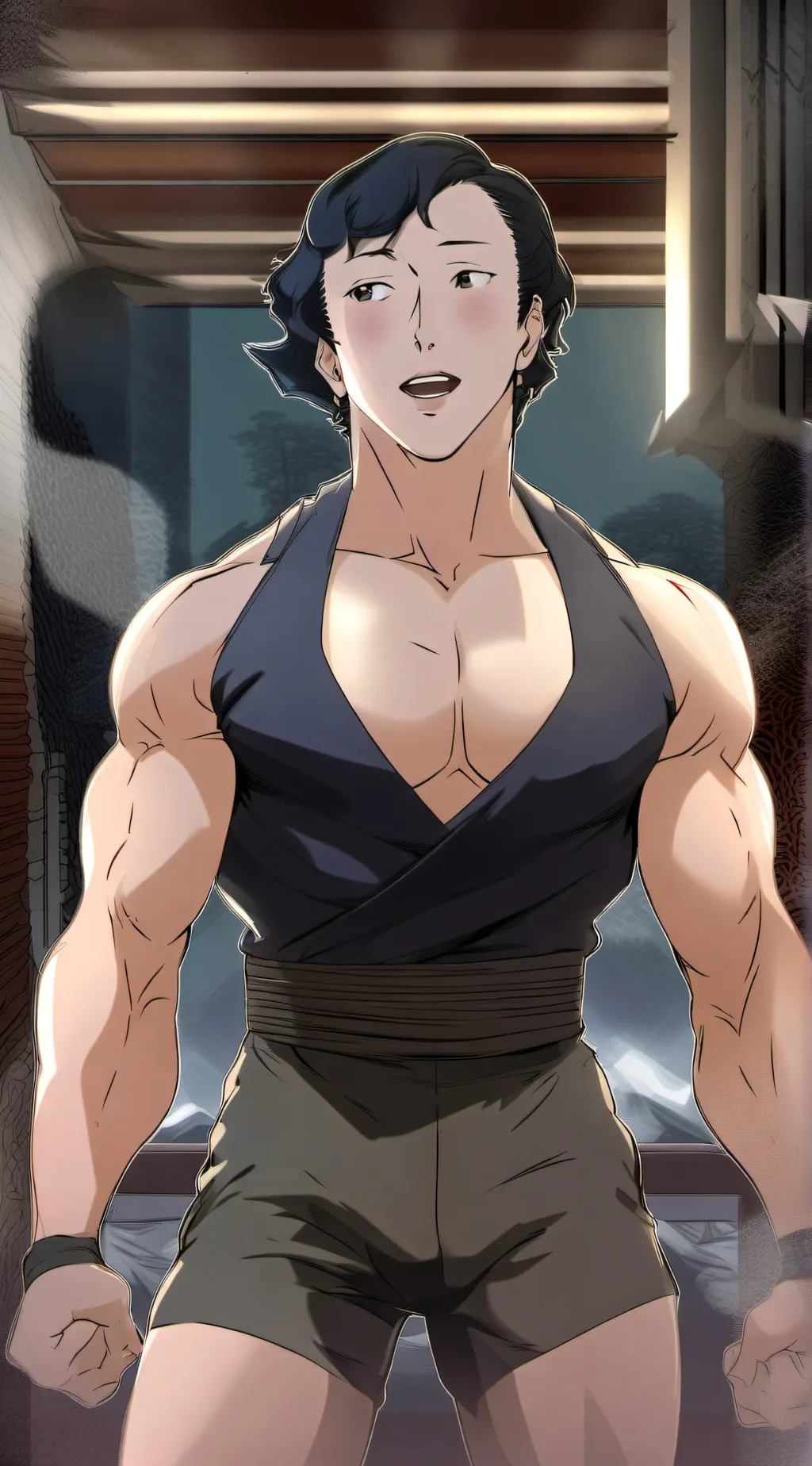 ai character: Shizuka background