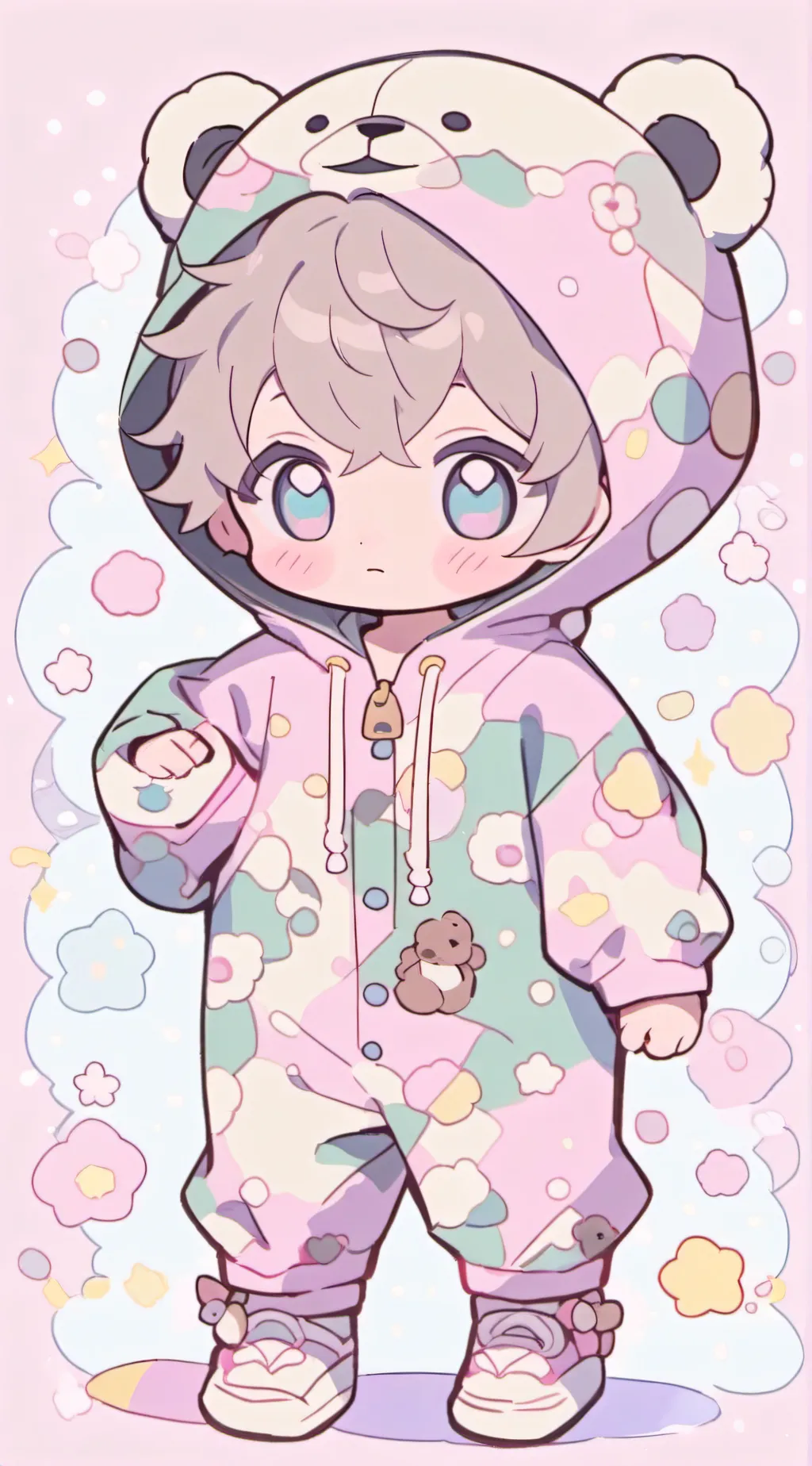 ai character: Crime baby  background