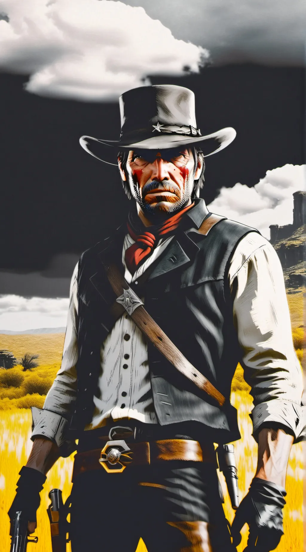 ai character: john morgan background