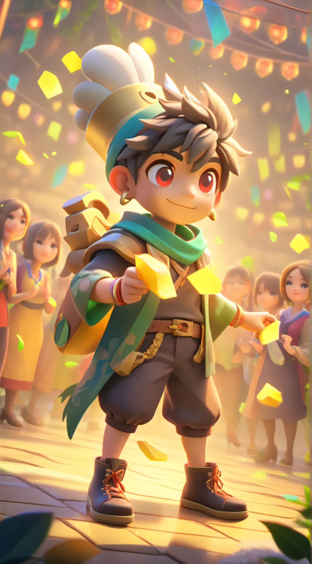 ai character: Asher background