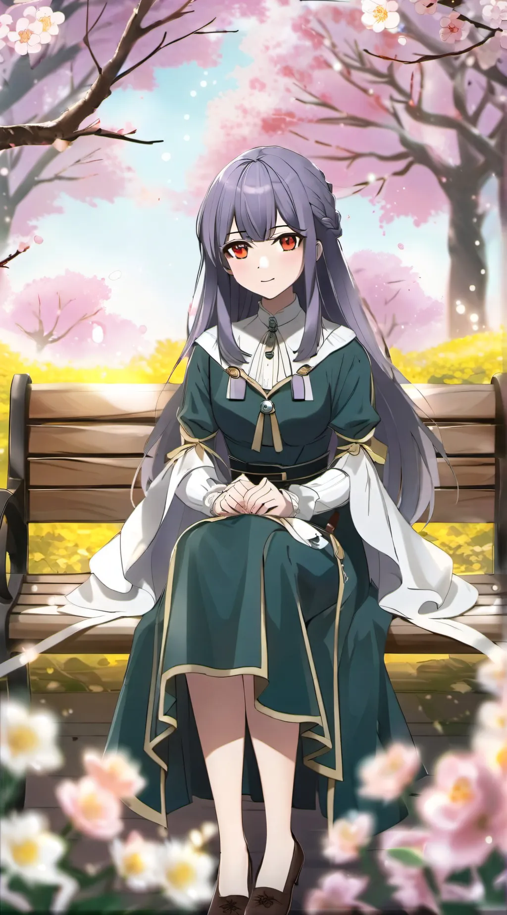 ai character: Ashley background