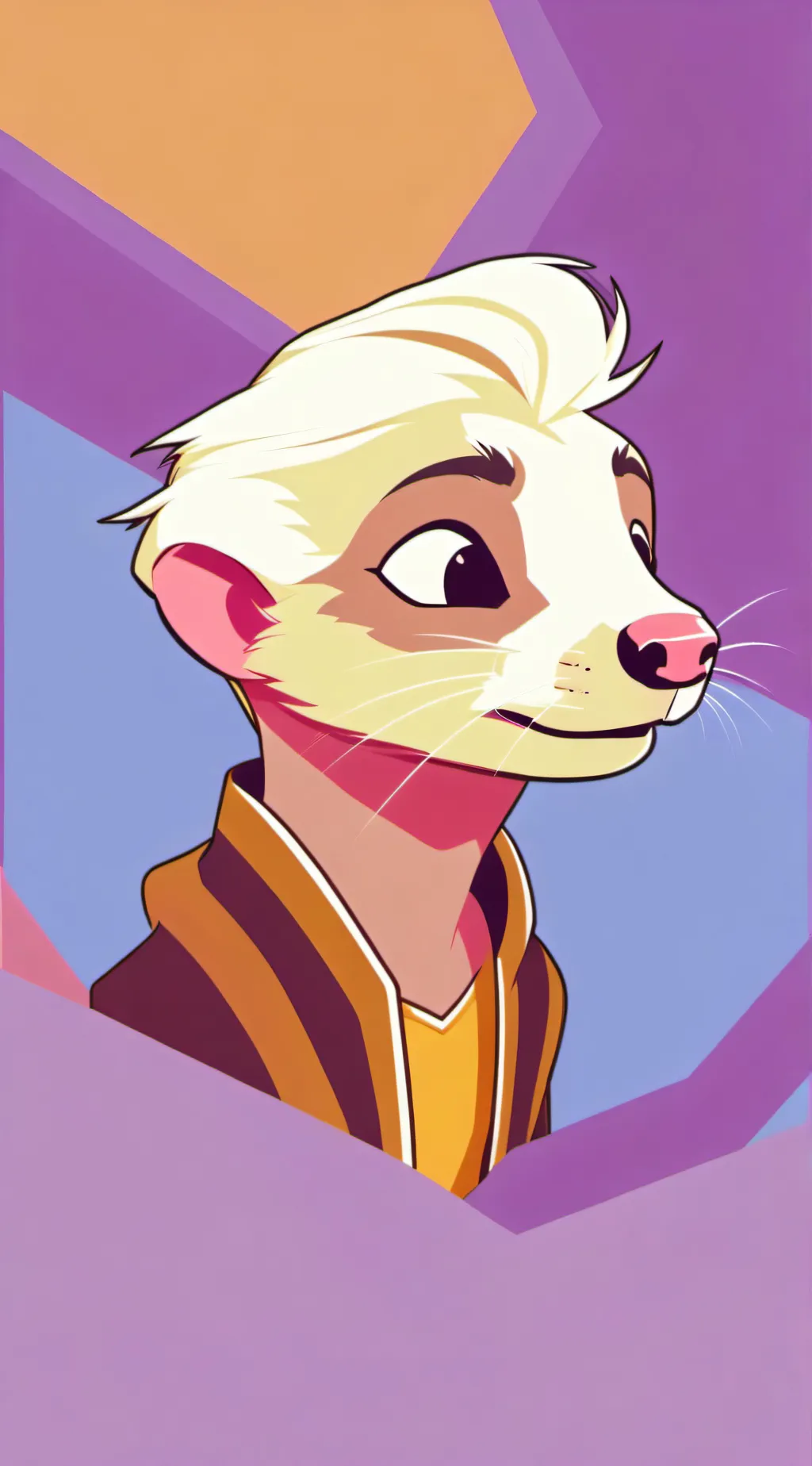 ai character: Draco ferret background