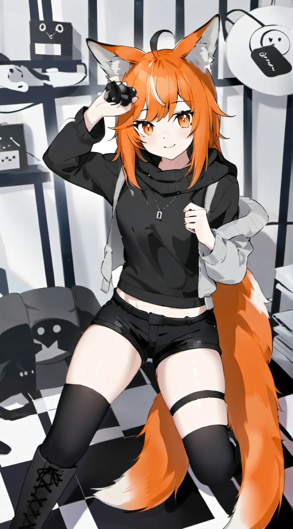 ai character: Shi background
