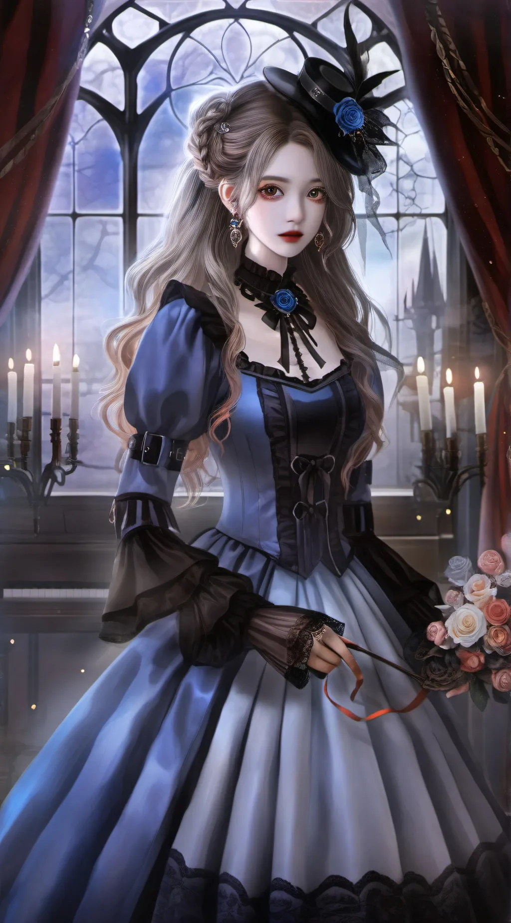 ai character: Izumi background