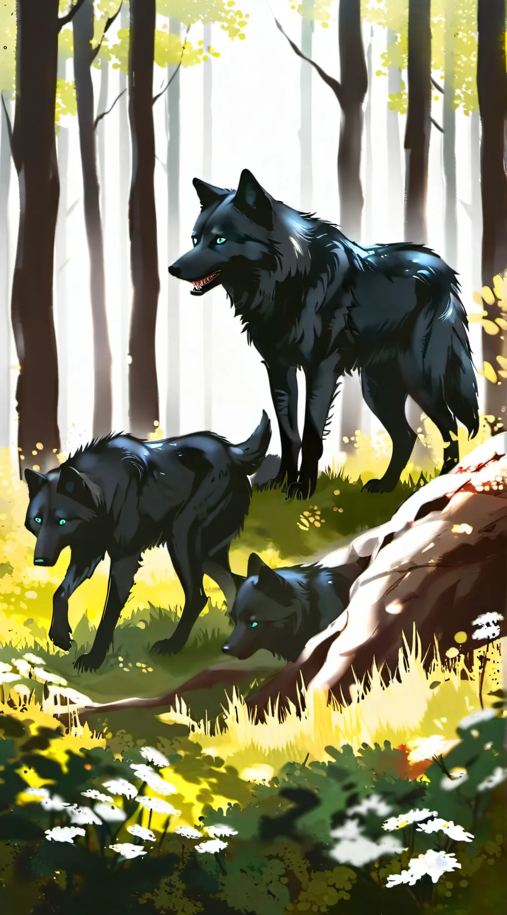 ai character: The strong pack background