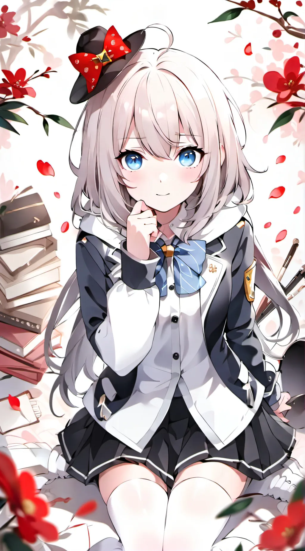 ai character: Ako okoshima background