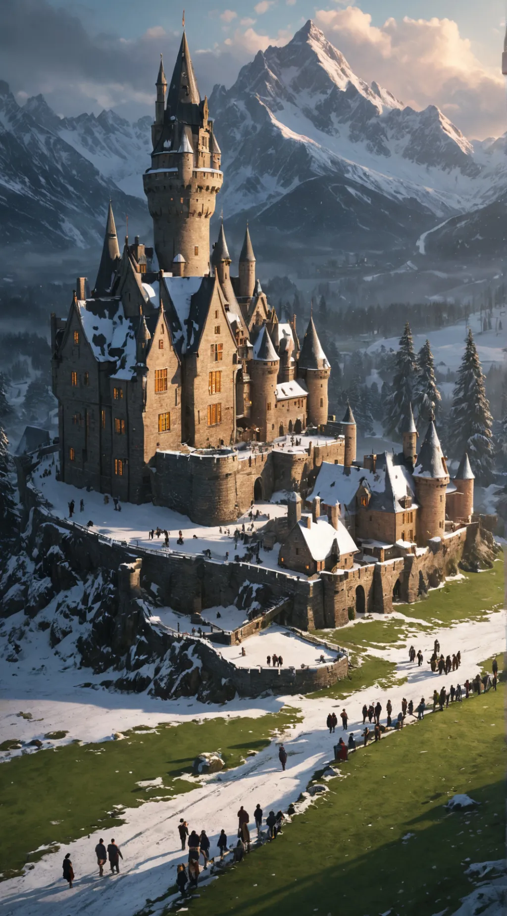ai character: Slytherin Gang background