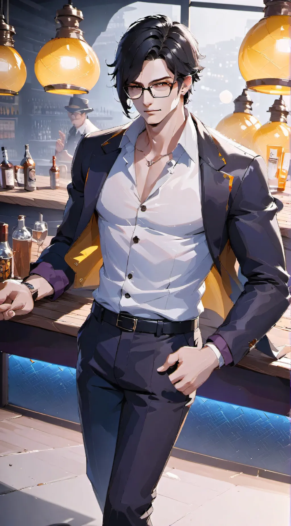 ai character: Ethan background